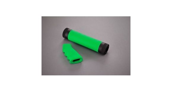 Image of Hogue AR-15/M-16 Mid Length Kit, OverMolded Grip &amp; Free Float Forend - Zombie Green 15029