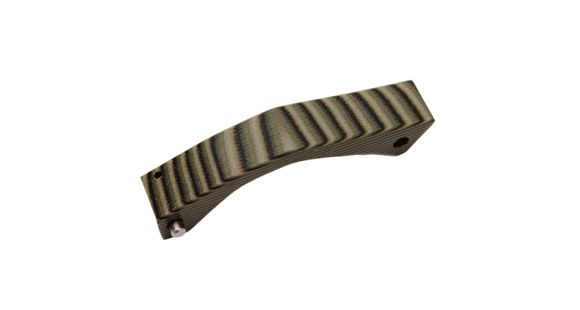 Image of Hogue AR15 Cont Trigger Guard w/ G10 G-Mascus Grip, Green 196034