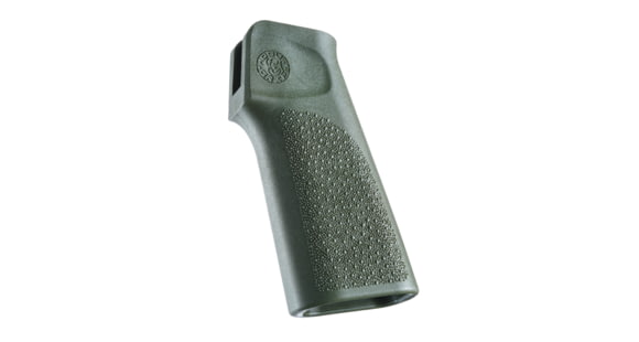 Image of USED, Hogue AR15/M16 15 Degree Vertical, No Finger Groove, Polymer, OD Green, 13101