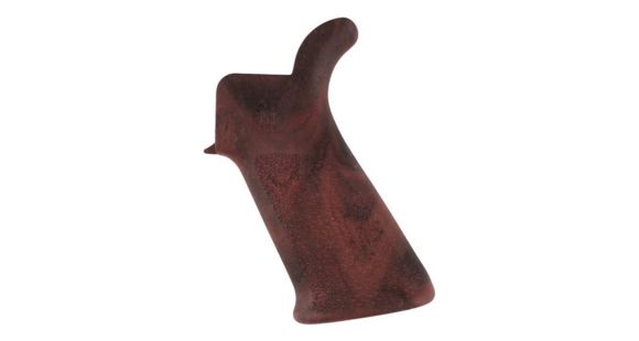 Image of Hogue AR15/M16 Rubber Grip Beavertail w/ No Finger Grooves Red Lava 15431