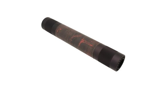 Image of Hogue AR15/M16 Soft Rubber OverMolded Monogrip and Aluminum FF Forend, Red Lava 196017