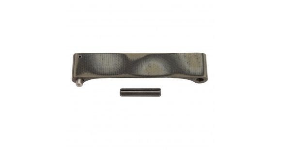 Image of Hogue AR15/M16 St Trigger Guard G10 w/ Extreme Series Aluminum Grip, G-Mascus Green 196032