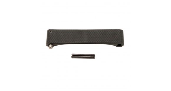 Image of Hogue AR15/M16 St Trigger Guard G10 w/ Extreme Series Aluminum Grip, Solid Black 196035