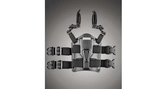Image of Hogue ARS Holster Thigh Rig CF Weave, Black 530