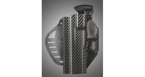 Image of Hogue ARS Stage 1, Carry CZ-75 Left Hand Holster CF Weave, Black 52975
