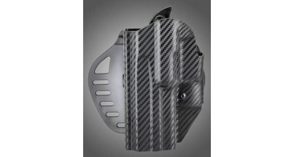 Image of Hogue ARS Stage 1, Carry Sig Sauer P220 Left Hand Holster CF Weave, Black 52923