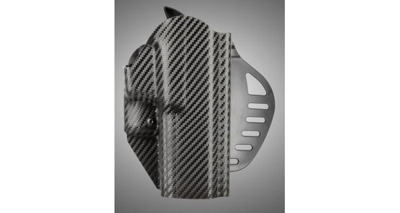 Image of Hogue ARS Stage 1, Carry Springfield XDM Right Hand Holster CF Weave, Black 52872