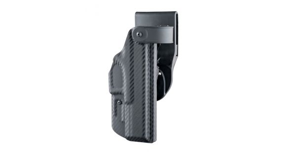 Image of Hogue ARS Stage 2 Duty Holster, Duty Sig Sauer P250, P320 Right Hand Holster CF Weave, Black, 52624