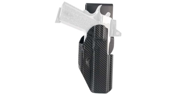 Image of Hogue ARS Stage 1 Sport Carbon Fiber OWB Belt Holster, 1911 Government, Right Hand, Black, 52245