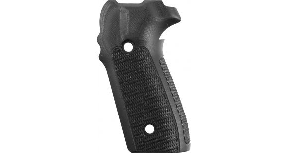 Image of Hogue SIG Sauer P228 P229 Checkered G-10 - Solid Black 28179