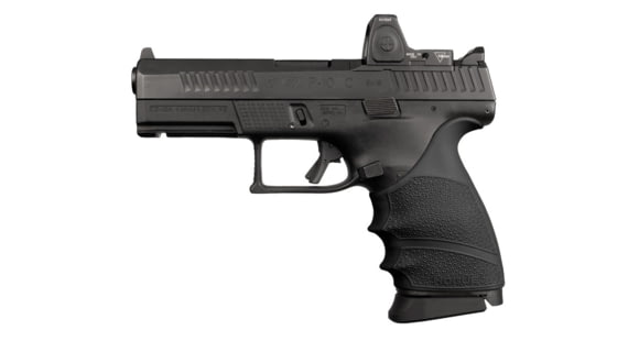 Image of Hogue CZ P-10 C HandALL Beavertail Grip Sleeve, Black, 17810