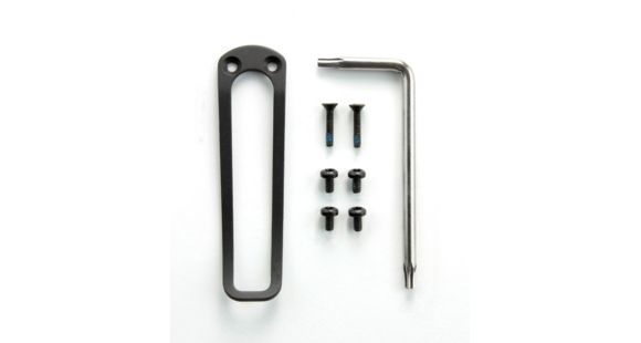 Image of Hogue EX-02 3.375in. or 3.75in. Folder Black Torx Screw and Clip Kit 34280