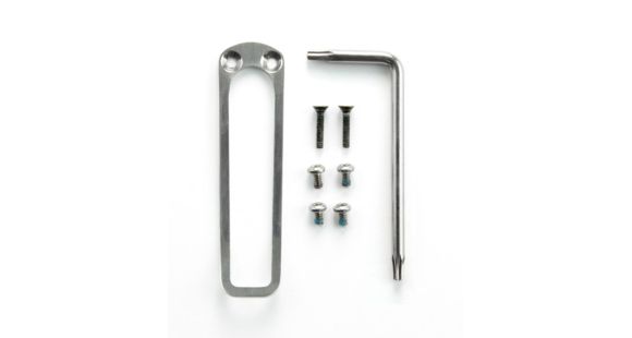 Image of Hogue EX-02 3.375in. or 3.75in. Folder Stainless Steel Torx Screw and Clip Kit 34284