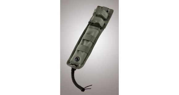 Image of Hogue Gear Fixed Blade Slim Sheath, Green 10.5in. OAL 35061