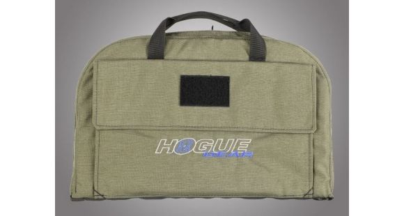 Image of Hogue Gear Large Pistol Bag w/ Front Pocket and 6 Magazine Pouch, OD Green 10in. Tall 16in. Long 59261