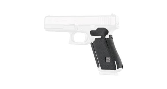 Image of Hogue Glock 17, 17MOS, 34MOS, 45, 45MOS, 19X, Wrapter Rubber Adhesive Grip, Block Texture, Small Frame Full Size Generation 5 Small Backstrap, Black, 17178