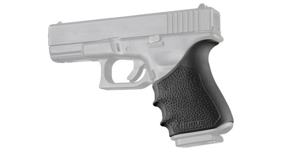 Image of Hogue HandAll Beavertail Grip Sleeve, Glock 19 Gen3/4, Black, 17040