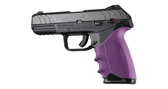 Image of Hogue HandAll Beavertail Grip Sleeve, Ruger Security-9, Purple, 17706
