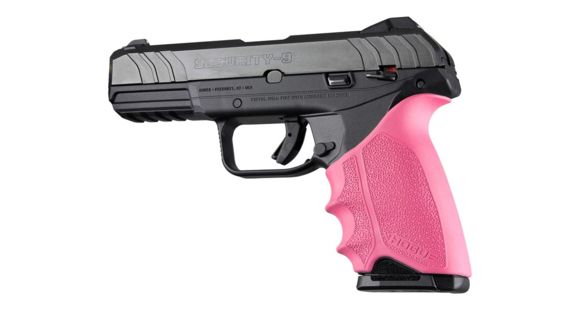 Image of Hogue HandAll Beavertail Grip Sleeve, Ruger Security-9, Pink, 17707