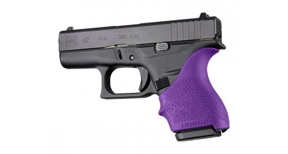 Image of Hogue HandAll BGS for Glock 42/43, Purple, 18206