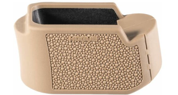 Image of Hogue Glock 19 Rubber Grip, 10/15-Rounds Magazine Extension, FDE, 15, 18613