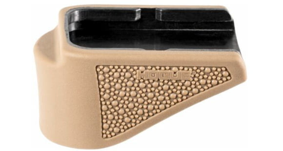 Image of Hogue Glock 26 9mm Rubber Grip, 10-Rounds Magazine Extension, FDE, 10, 18623