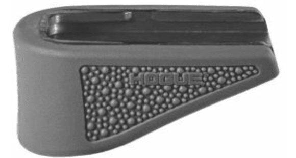 Image of Hogue Glock 43 9mm Rubber Grip, 6-Round Magazine Extension, Black, 6, 18230