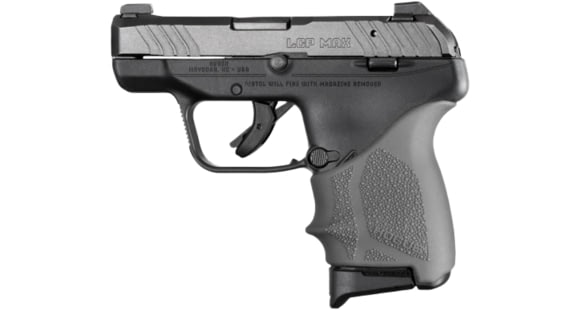 Image of Hogue HandAll Beavertail Ruger LCP MAX Grip Sleeve, Grey, 18132