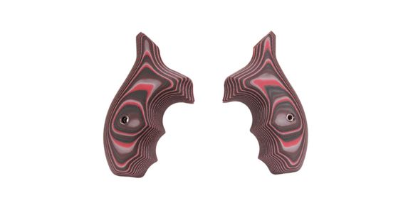 Image of Hogue Kimber K6 Bantam Grip, Smooth, G10, Red Lava, 41669