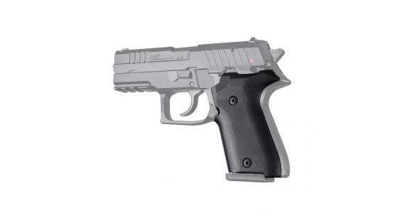 Image of Hogue Rex Zero 1 Compact Grip, Smooth, G10, Black, 93149