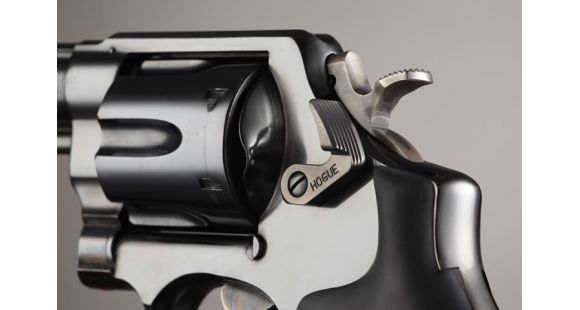 Image of Hogue S&amp;W Short Cylinder Release Stainless Steel Blued 00685