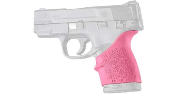 Image of Hogue S&amp;W M&amp;P 45 Shield HandALL Beavertail Grip Sleeve, Pink, 18307