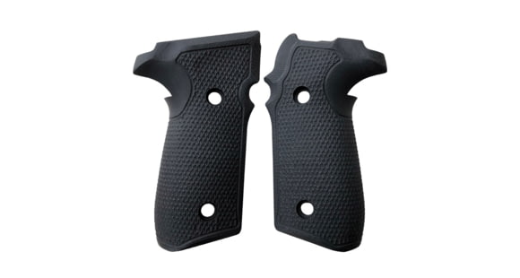 Image of Hogue SIG Sauer P229 Contour Classic Inverse Checkered G10 Grip, Solid Black, 30159