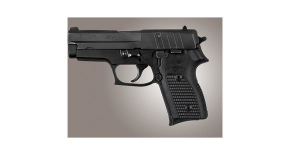 Image of Hogue Sig P245 P220C Grip, Pirahna G10 Solid Black 109676