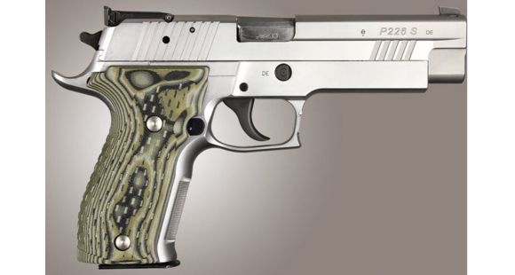 Image of Hogue SIG Sauer P226 DA/SA Allround Chain Link G10, G-Mascus Green, Green 23108