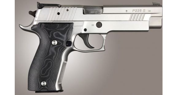 Image of Hogue SIG Sauer P226 DA/SA Allround Smooth G10, G-Mascus Black, Black 23749