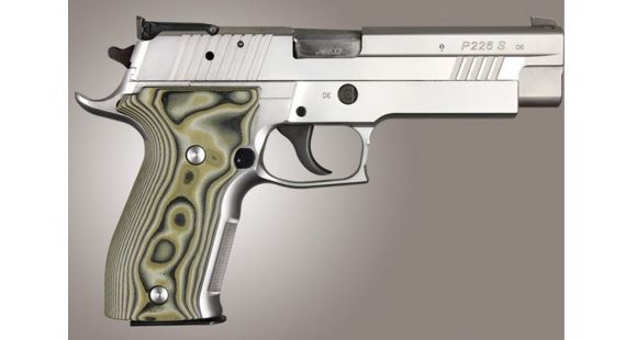 Image of Hogue SIG Sauer P226 DA/SA Allround Smooth G10, G-Mascus Green, Green 23148