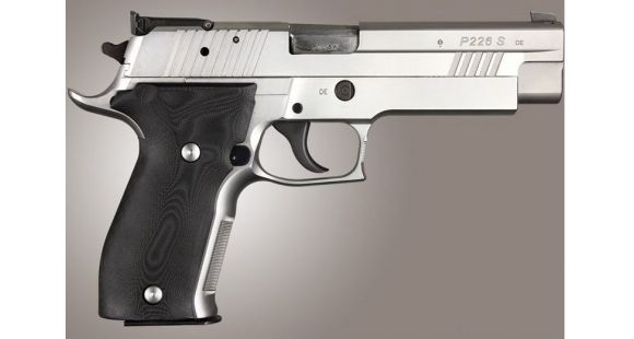 Image of Hogue SIG Sauer P226 DA/SA Allround Smooth G10, Solid Black, Black 23149