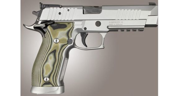 Image of Hogue SIG Sauer P226 SAO X5 X6 Smooth G10, G-Mascus Green, Green 33168