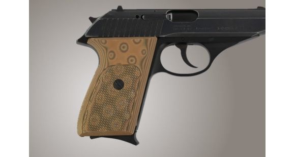 Image of Hogue SIG Sauer P230 P232 Checkered G-10 - G-Mascus Tan 30177-TAN