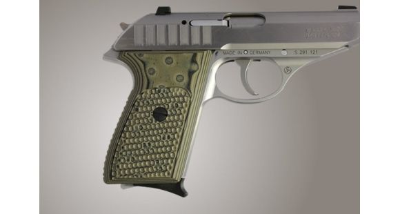Image of Hogue SIG Sauer P230 P232 Piranha Grip G-10 - G-Mascus Green 30138