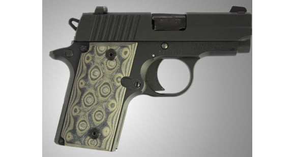Image of Hogue SIG Sauer P238 G-10 - G-Mascus Green 38168