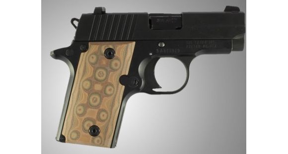Image of Hogue SIG Sauer P238 G-10 - G-Mascus Tan 38167-TAN