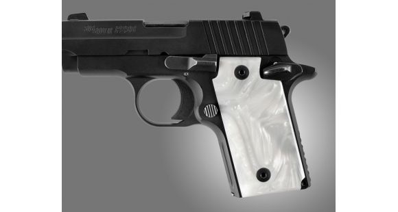 Image of Hogue SIG Sauer P238 White Pearlized-Polymer 38318