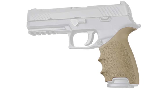 Image of Hogue SIG Sauer P320 Full Size HandALL Beavertail Grip Sleeve, Flat Dark Earth, 17603