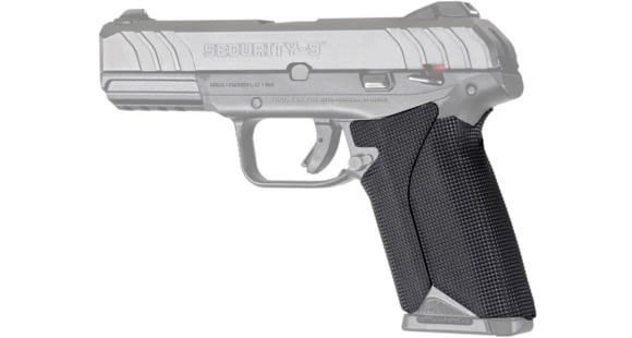 Image of Hogue Wrapter Rubber Adhesive Grip, Ruger Security 9, Black/Block Texture, 17728