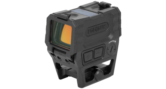 Image of Holosun AEMS PRO X2 1x 1.1x0.87in Reflex Red Dot Sight, Gold 2 MOA Dot Reticle, Black, AEMS-PRO-X2-GD