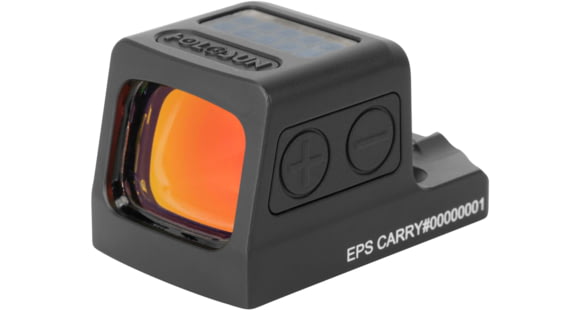 Image of Holosun Carry Enclosed Pistol Sight w/Multiple Reticle System, Green Reticle, Black, EPS-CARRY-GR-MRS