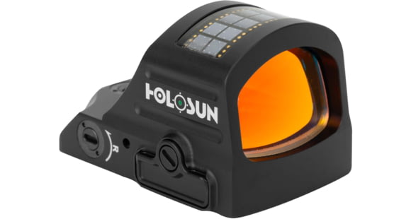 Image of Holosun HE407C-GR-X2 Green Dot Sight 1x, 2 MOA Dot, Black, HE407C-GR-X2