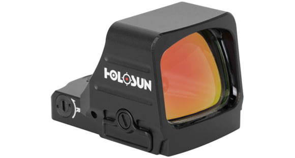 Image of Holosun HE507COMP Open Reflex Optical Sight, 2 MOA Dot, Red CRS Competition Reticle, Black, HS507COMP